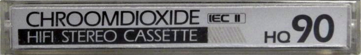 Compact Cassette Hema HQ 90 Type II Chrome 1990 Netherlands