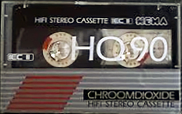Compact Cassette Hema HQ 90 Type II Chrome 1988 Netherlands