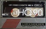 Compact Cassette Hema HQ 90 Type II Chrome 1988 Netherlands