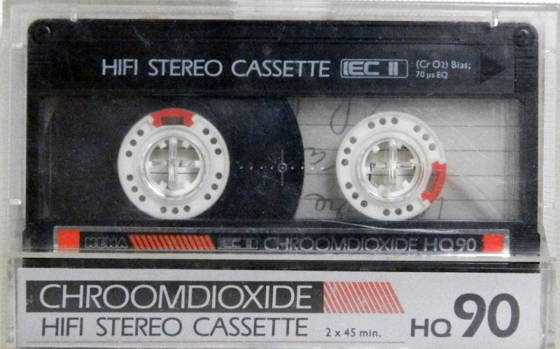 Compact Cassette Hema HQ 90 Type II Chrome 1990 Netherlands