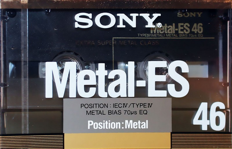 Compact Cassette: Sony  - Metal-ES 46