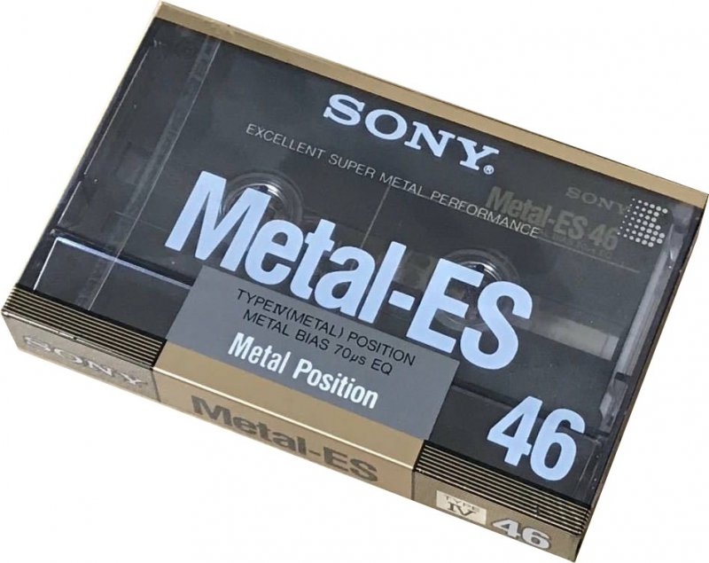 Compact Cassette: Sony  - Metal-ES 46