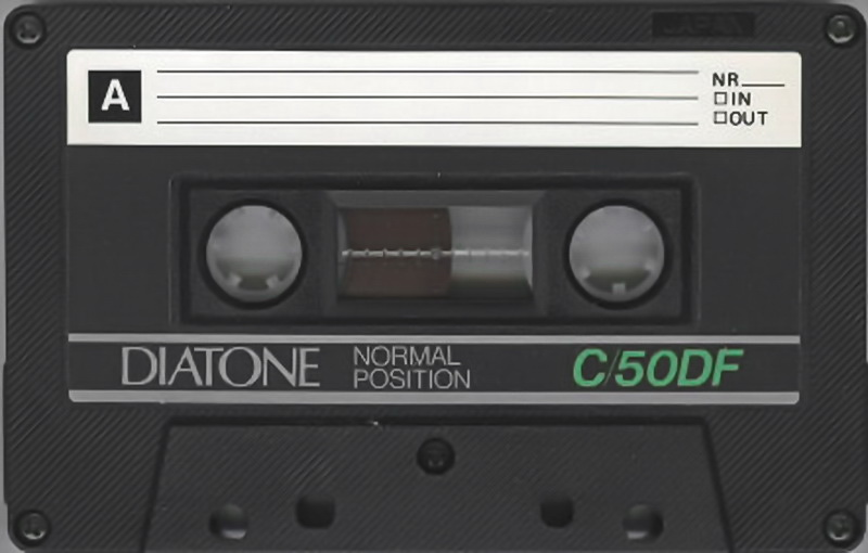 Compact Cassette Diatone DF 50 Type I Normal 1983 Japan