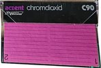 Compact Cassette Aczent 90 Type II Chrome 1978 Germany