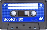 Compact Cassette Scotch BX 46 Type I Normal 1982 Europe