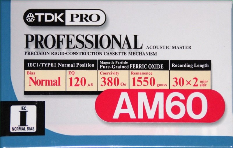 Compact Cassette: TDK  - Pro 60