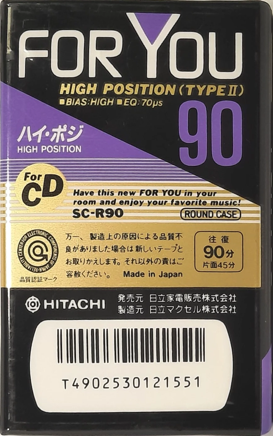 Compact Cassette: Maxell / Hitachi Hitachi - For You 46