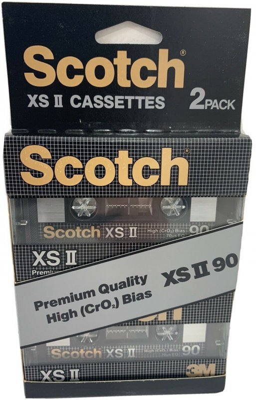 Blister Scotch XS II 90 Type II Chrome 1982 Europe