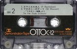 Compact Cassette OTTO 12 "DTR-6358T-250538" Demonstration Tape 1976 Japan