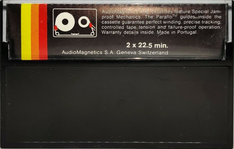 Compact Cassette:  Audio Magnetics - XHE 45