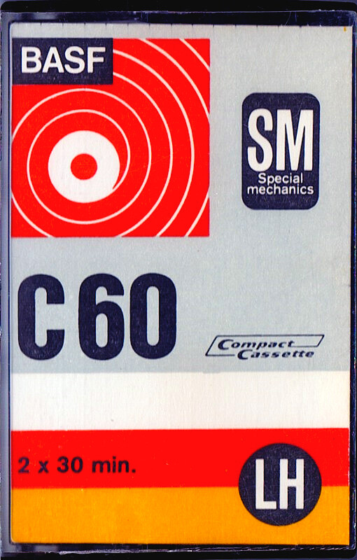Compact Cassette BASF LH 60 Type I Normal 1971 Brazil