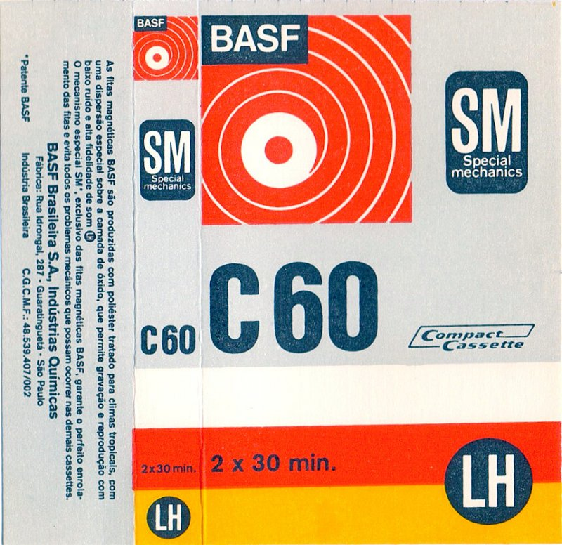 Compact Cassette: BASF  - LH 60