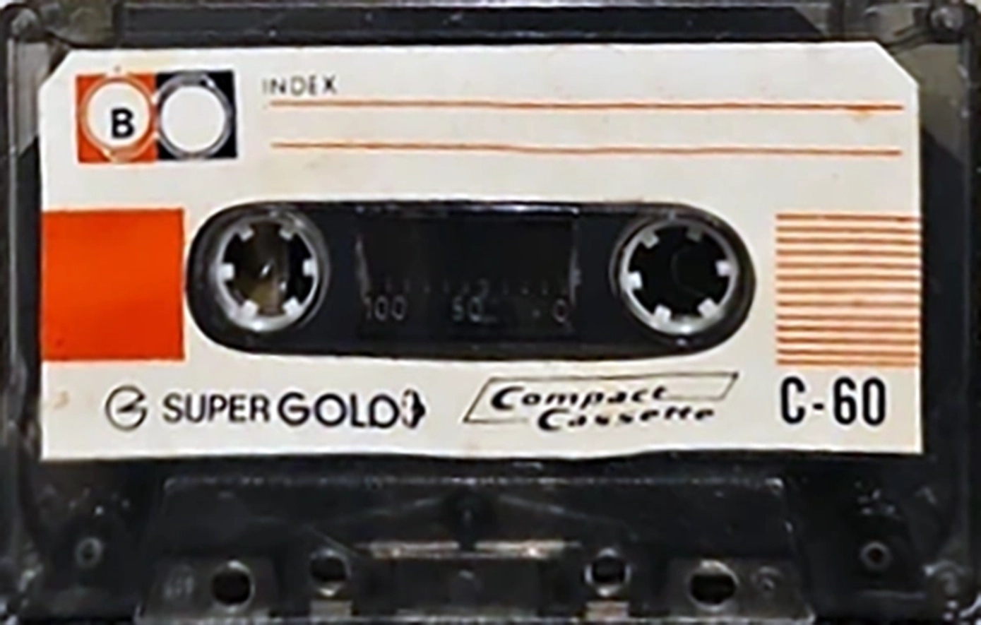 Compact Cassette Super Gold 60 Type I Normal Europe