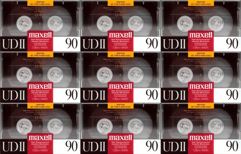 Compact Cassette: Maxell / Hitachi Maxell - UDII 90