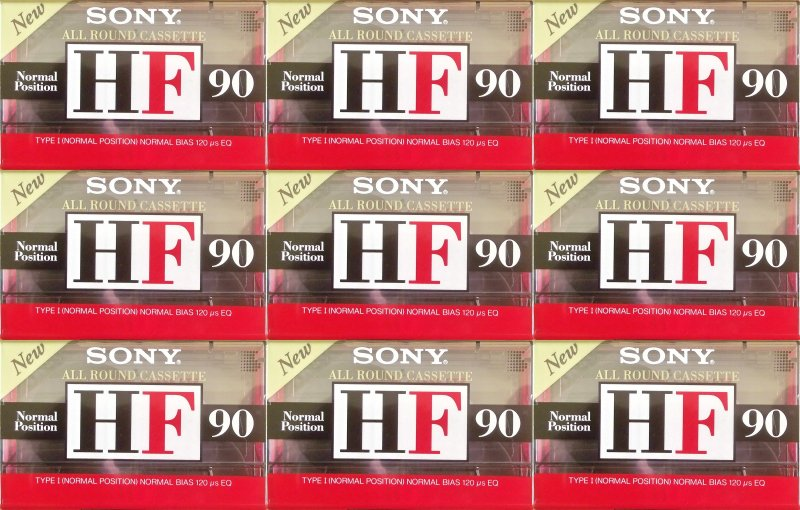 Compact Cassette: Sony  - HF 90