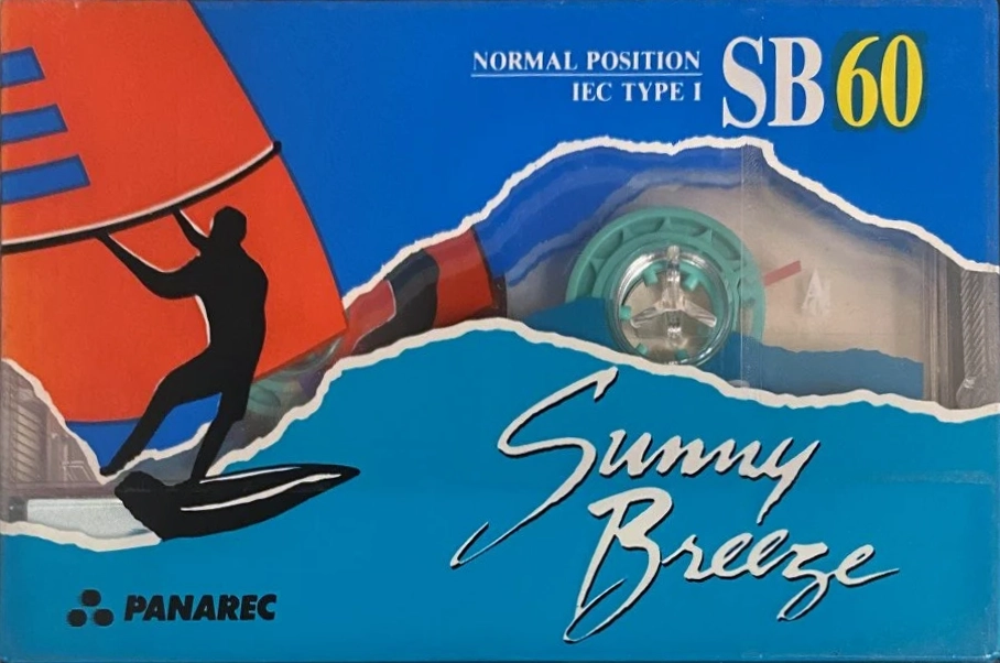 Compact Cassette Panarec SB Sunny Breeze 60 Type I Normal 1990 Indonesia