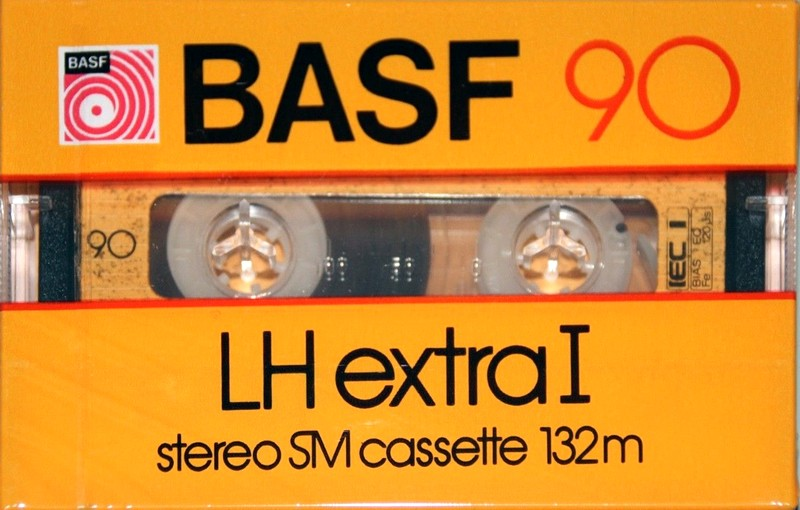 Compact Cassette BASF LH Extra I 90 Type I Normal 1981 Europe