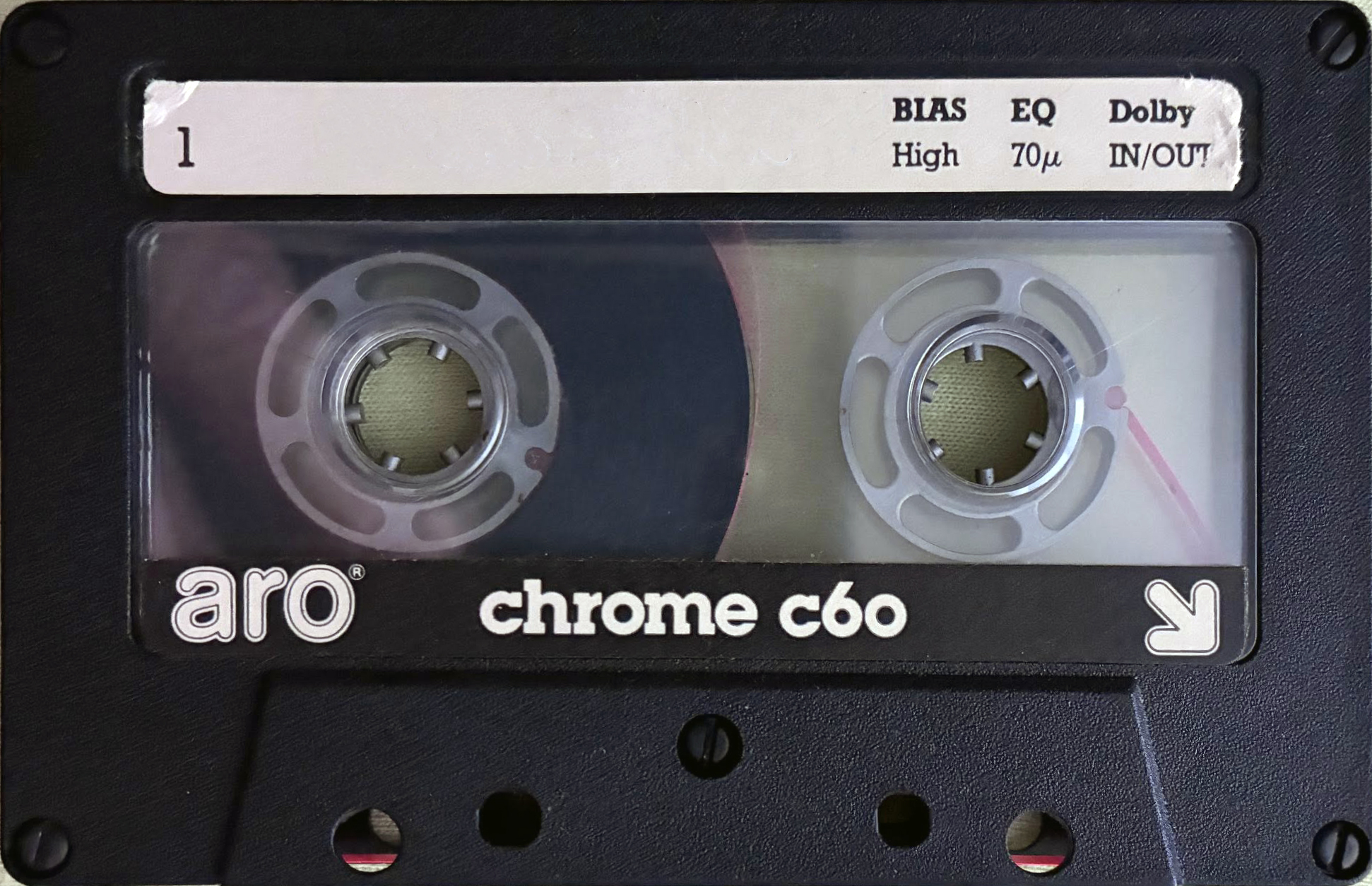 Compact Cassette ARO 60 Type II Chrome Unknown Country