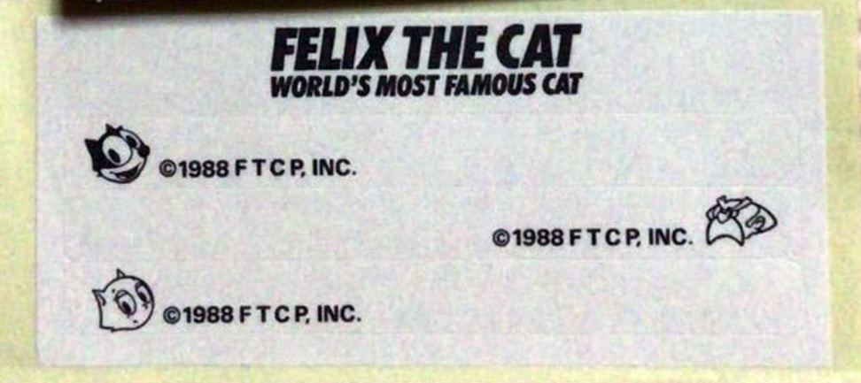 Compact Cassette Citizen Felix The Cat 46 "FLIII-46GC" Type I Normal 1988 Japan