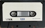 Compact Cassette VIVA HIFI Superferro 120 Type I Normal 1985 France, Germany