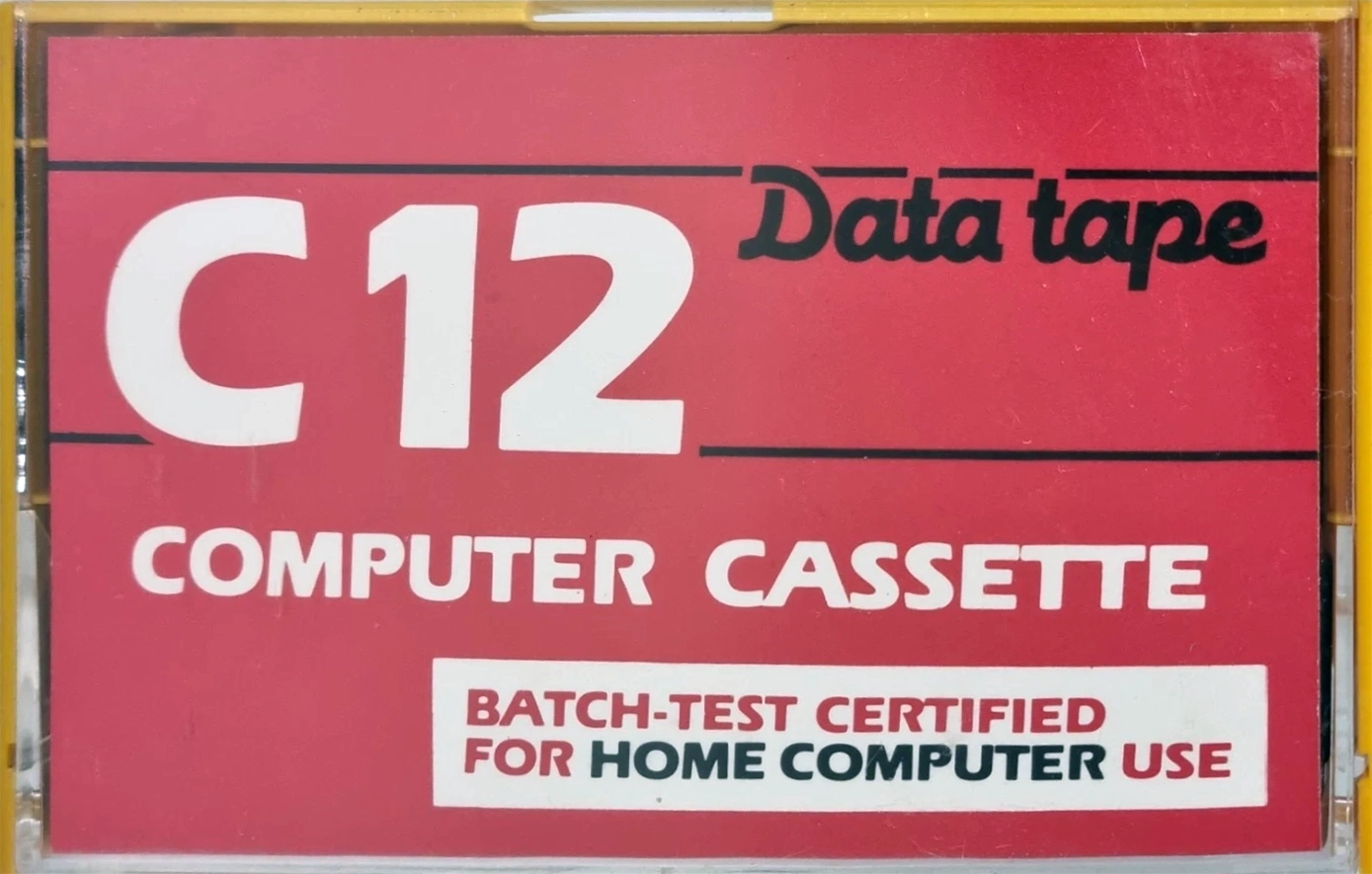 Compact Cassette Bibi 12 Computer Cassette 1980 UK