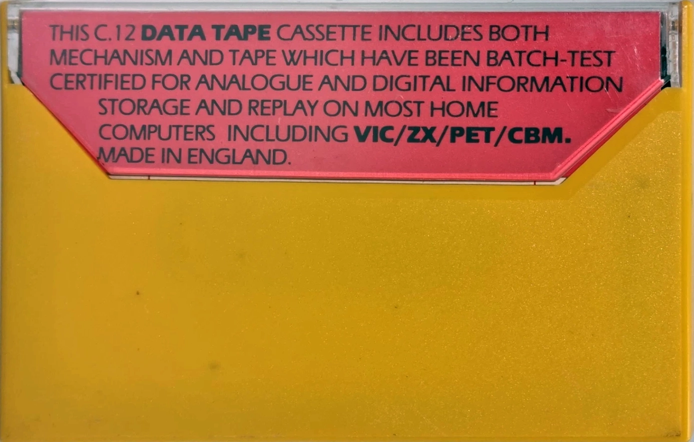 Compact Cassette Bibi 12 Computer Cassette 1980 UK
