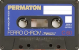 Compact Cassette Permaton 60 Type III Ferro Chrome 1978 Germany