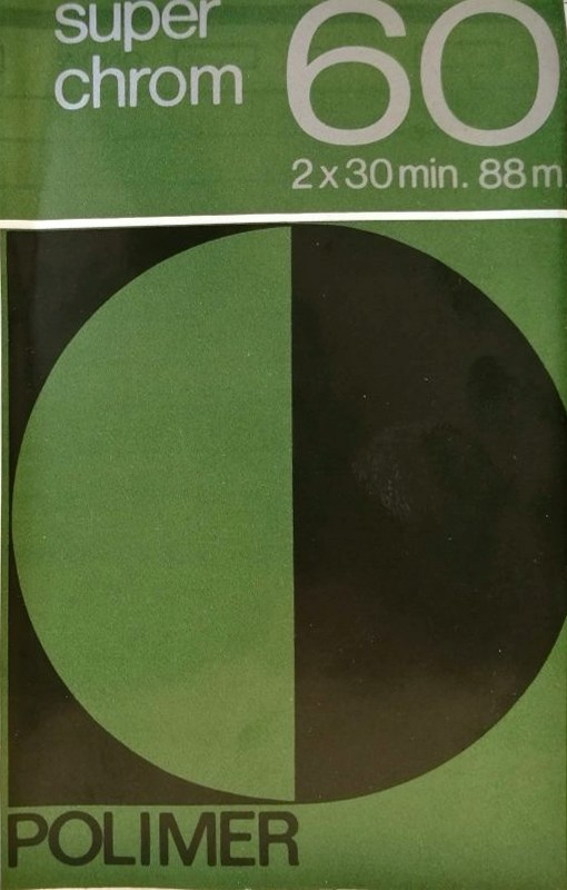 Compact Cassette Polimer 60 Type II Chrome 1979 Hungary