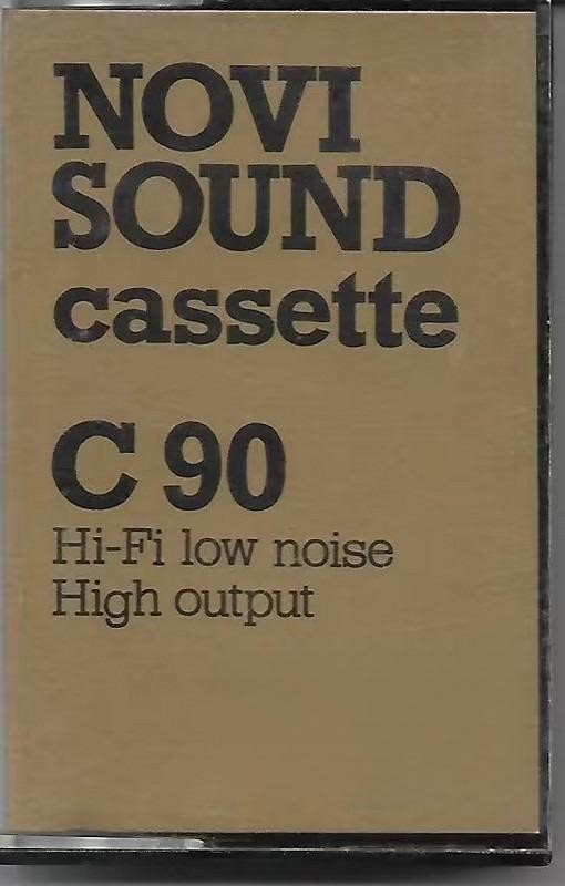 Compact Cassette Novi Sound 90 Type I Normal Europe