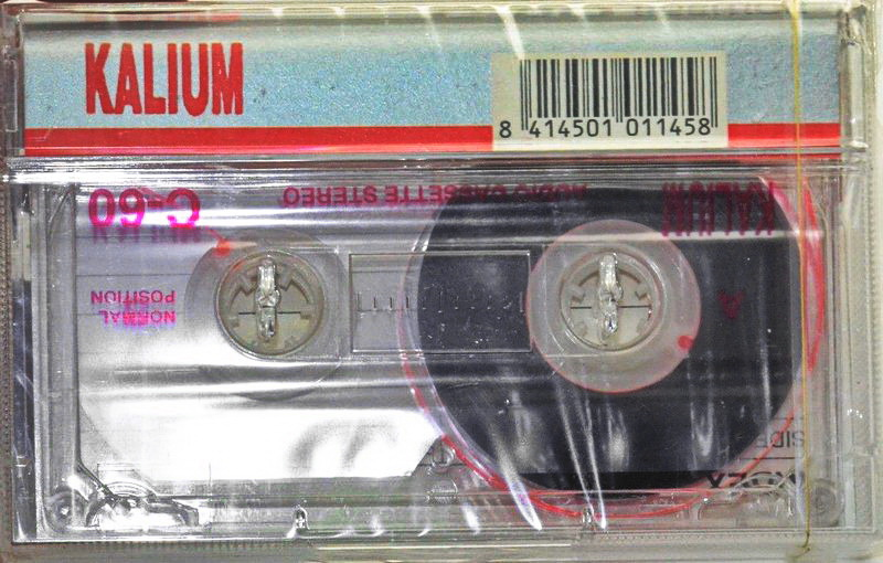 Compact Cassette Kalium 60 Type I Normal Spain