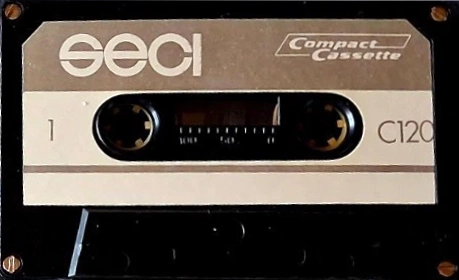 Compact Cassette Seci 120 Type II Chrome 1977 Europe