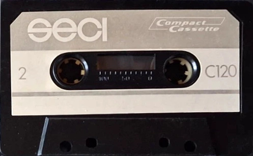 Compact Cassette Seci 120 Type II Chrome 1977 Europe