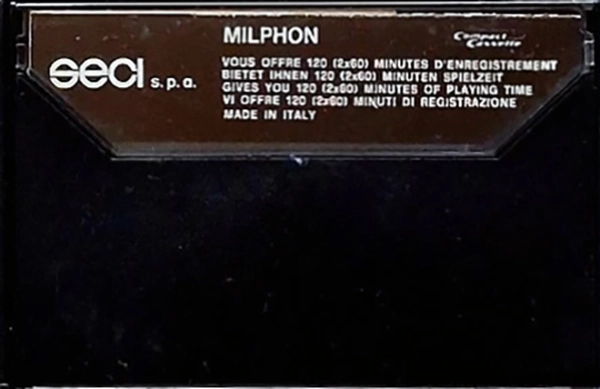 Compact Cassette Seci 120 Type II Chrome 1977 Europe