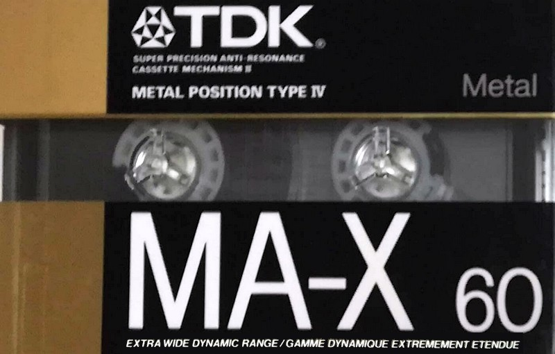 Compact Cassette: TDK  - MA-X 60