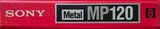 Video8, Hi8, Digital8 Sony MP 120 "Video8 P6-120MPD" Type IV Metal 1992 Japan