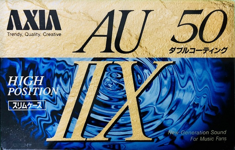 Compact Cassette: FUJI AXIA - AU-IIx 50