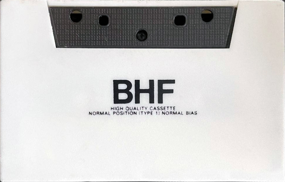 Compact Cassette CBS / Sony BHF 60 Type I Normal 1979 Japan