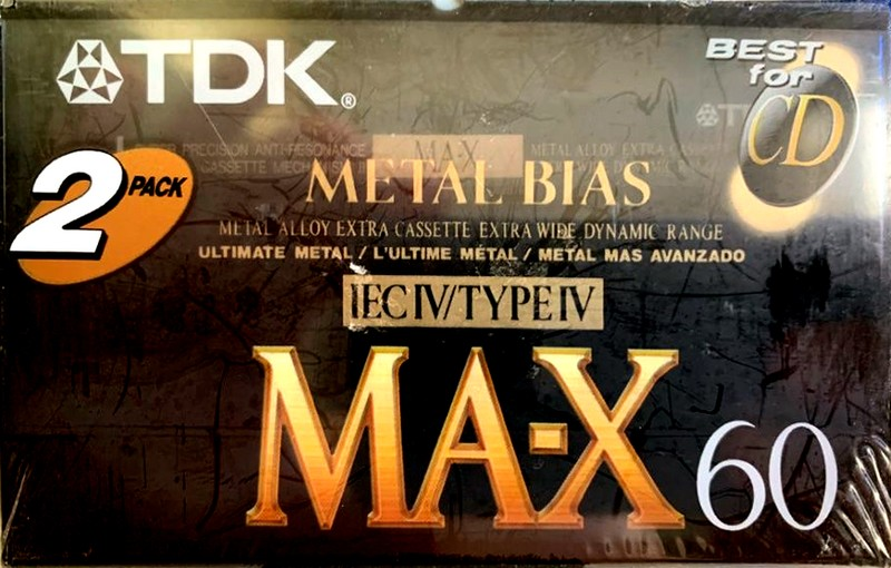 2 pack: TDK  - MA-X 60