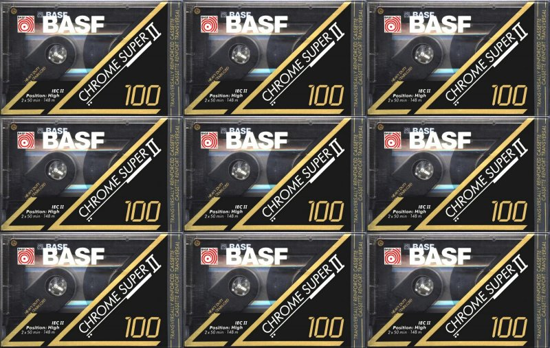 Compact Cassette: BASF  - Chrome Super II 100