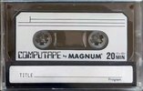 Compact Cassette Magnum 20 "Computape" Computer Cassette Unknown Country