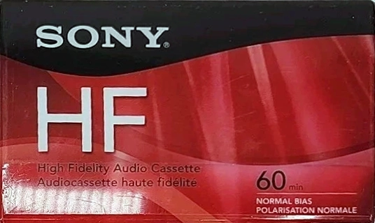 Compact Cassette Sony HF 60 "C60HFR" Type I Normal 2012 Worldwide