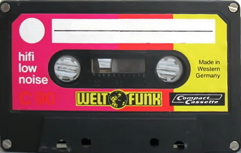 Compact Cassette Weltfunk 90 Type I Normal 1975 Europe