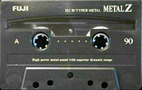 Compact Cassette Fuji Metal Z 90 Type IV Metal 1996 Europe