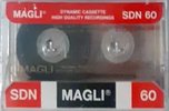 Compact Cassette Magli SDN 60 Type I Normal Greece