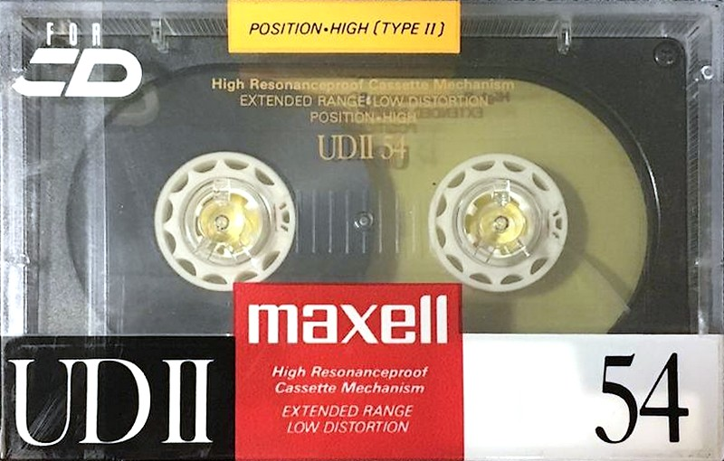 Compact Cassette: Maxell / Hitachi Maxell - UDII 54