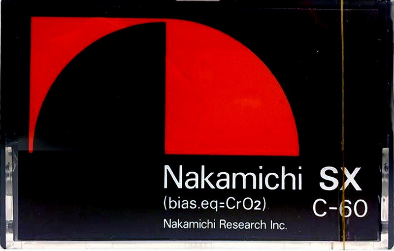 Compact Cassette Nakamichi SX 60 Type II Chrome 1978 Japan