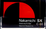 Compact Cassette Nakamichi SX 60 Type II Chrome 1978 Japan