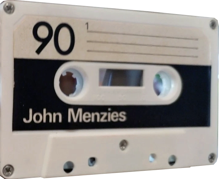 Compact Cassette John Menzies 90 Type I Normal 1977 UK