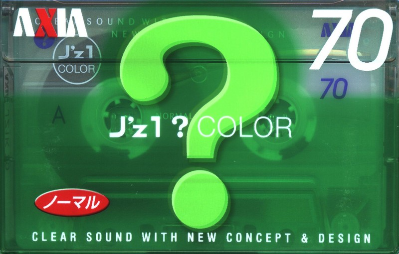 Compact Cassette: FUJI AXIA - J`z 1 Color 70