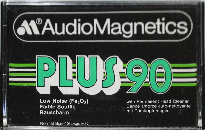 Compact Cassette:  Audio Magnetics - Plus 90